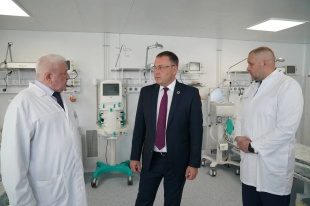 Илья Середюк: обновленная Кемеровская районная больница начнет прием пациентов с 1 октября 