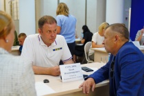 Губернатор Кузбасса Илья Середюк в Калтане встретился с ветеранами СВО и членами семей участников спецоперации