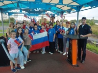 Завершились мероприятия в рамках Всероссийской акции «Зарядка со стражем порядка»