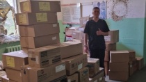 Почти 550 кг груза из стоматологического оборудования, медикаментов и расходных материалов, купленных на деньги сотрудников ОСФР по Кузбассу, доставлено в зону СВО