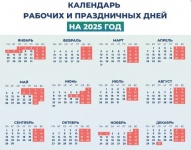 Минтруд подготовил проект постановления о переносе выходных дней в 2025 году